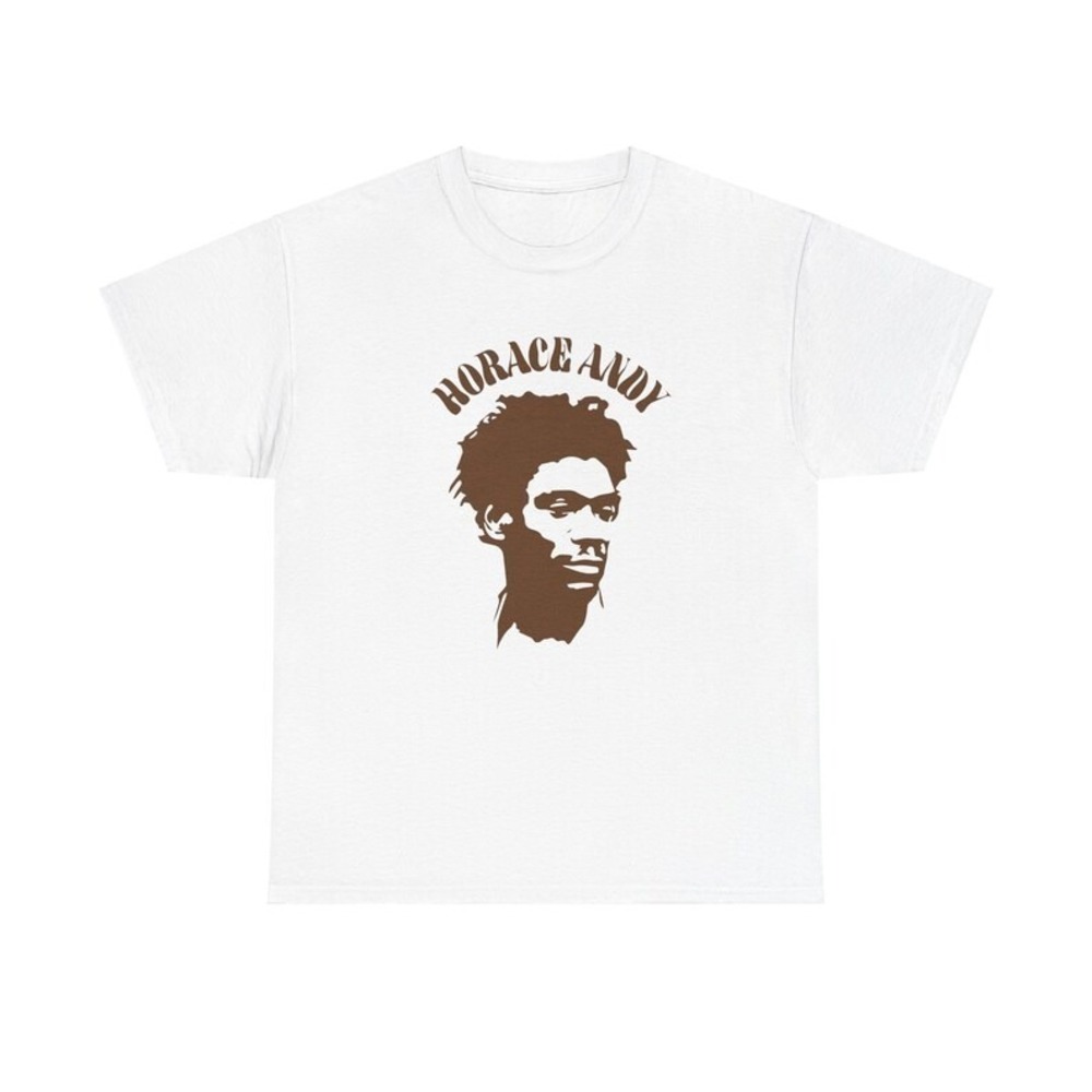 Horace Andy - Unisex Heavy Cotton Tee White
